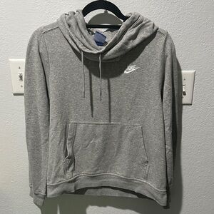 Nike Heather Gray Pullover Hoodie